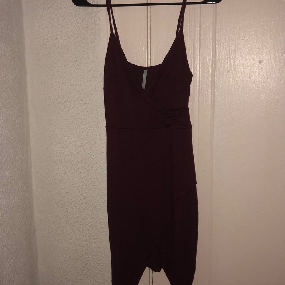 Maroon dress